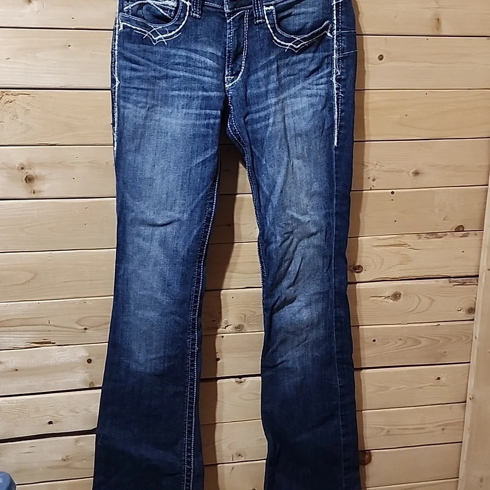 Ariat Real Denim Size 27R Bootcut Inseam 32in - Picture 5 of 7